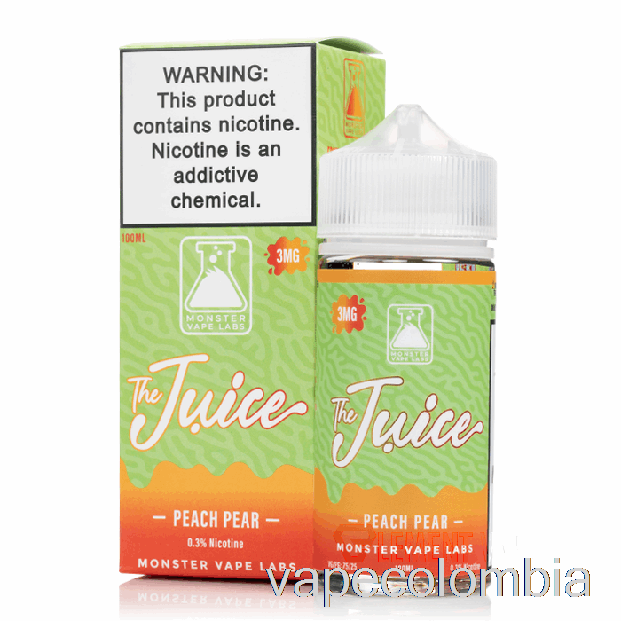 Vape Kit Completo Melocotón Pera - El Jugo - 100ml 0mg